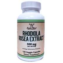 Rhodiola Rosea Extract 500 mg Родиола Double Wood