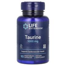 Taurine 1000 mg L-Таурин 1000 мг Life Extension 90 капсул Taurine 1000 mg L-Таурин 1000 мг Life Extension 90 капсул