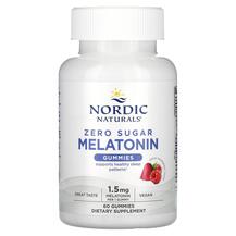 Zero Sugar Melatonin Gummies Raspberry 1.5 mg Мелатонин