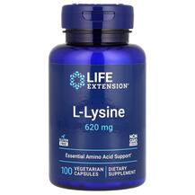 L-Lysine 620 mg L-Лизин 620 мг Life Extension 100 капсул L-Lysine 620 mg L-Лизин 620 мг Life Extension 100 капсул