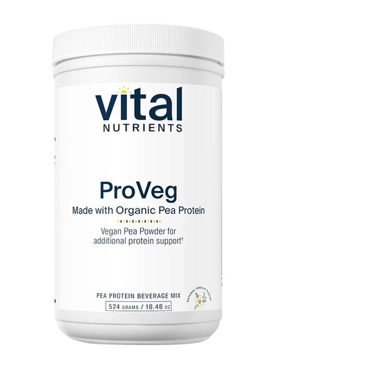 Основне фото товара ProVeg Pea Protein Vanilla Основне фото товара Vital Nutrients, ProVeg Pea Protein Vanilla, Гороховий Протеїн, 5