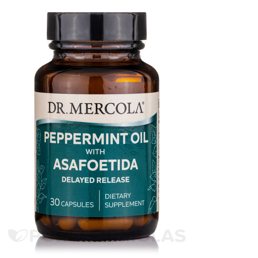 Основное фото товара Dr. Mercola, Мята Перечная, Peppermint with Asafoetida, 30 капсул