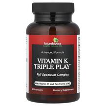 Вітамін К 550 мкг Vitamin K Triple Play Future Biotics Вітамін К 550 мкг Vitamin K Triple Play Future Biotics
