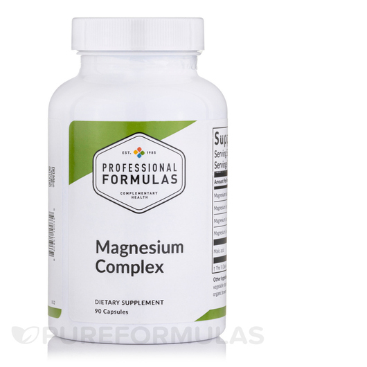Основне фото товара Magnesium Complex Основне фото товара Professional Formulas, Magnesium Complex, Магній, 90 капсул