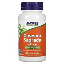 Каскара Саграда 450 мг Cascara Sagrada 450 mg NOW Foods
