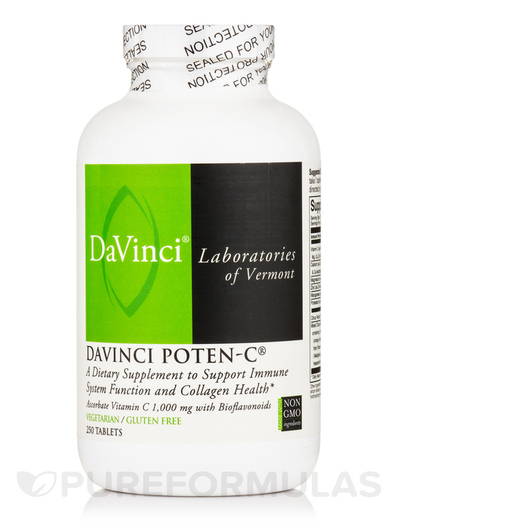 Основное фото товара DaVinci Poten-C Основное фото товара DaVinci Laboratories, Антиоксиданты, DaVinci Poten-C, 250 таблето