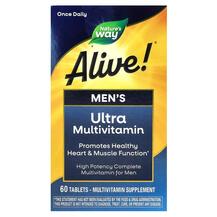 Alive! Men's Ultra Multivitamin Витамины Nature's Way