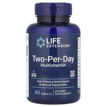 Two-Per-Day Multivitamin Мультивитамины Life Extension