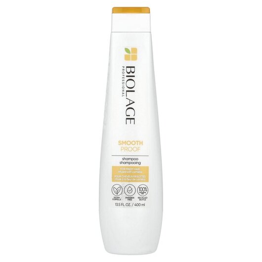 Основне фото товара Smooth Proof Shampoo For Frizzy Hair Основне фото товара Biolage, Smooth Proof Shampoo For Frizzy Hair, Шампунь, 400 мл