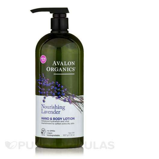 Основное фото товара Лосьон для тела, Nourishing Lavender Hand & Body Lotion, 907 
