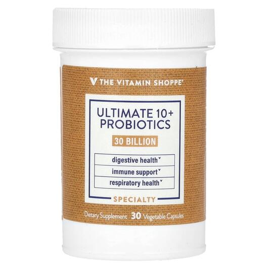 Основне фото товара Ultimate 10+ Probiotics 30 Billion Основне фото товара Ultimate 10+ Probiotics 30 Billion, Пробіотики, 30 капсул