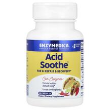 Полегшення Печії Acid Soothe Enzymedica 30 капсул Полегшення Печії Acid Soothe Enzymedica 30 капсул