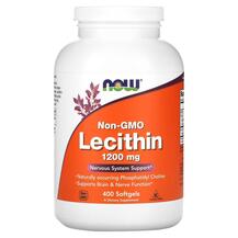 Лецитин 1200 мг без ГМО Lecithin 1200 mg Non GMO NOW Foods Лецитин 1200 мг без ГМО Lecithin 1200 mg Non GMO NOW Foods