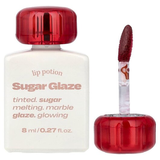 Основне фото товара Lip Potion Sugar Glaze No.10 Wine Ball Основне фото товара Lip Potion Sugar Glaze No.10 Wine Ball, Тінт для губ, 8 мл