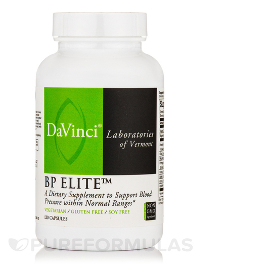 Основное фото товара BP Elite Основное фото товара DaVinci Laboratories, Кардио комплекс, BP Elite, 120 капсул
