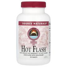 Hot Flash Поддержка менопаузы Source Naturals 90 таблеток