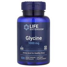 Glycine 1000 mg Глицин 1000 мг Life Extension 100 капсул Glycine 1000 mg Глицин 1000 мг Life Extension 100 капсул