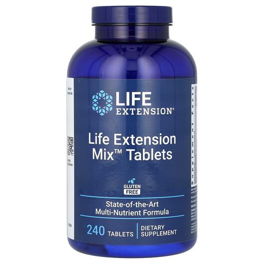 Основное фото товара Мультивитамины, Life Extension Mix Tablets, 240 таблеток