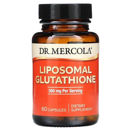 Основное фото товара Liposomal Glutathione 350 mg Основное фото товара Dr. Mercola, L-Глутатион, Liposomal Glutathione 350 mg, 60 капсул