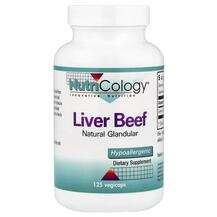 Бичача печінка Liver Beef Natural Glandular Nutricology