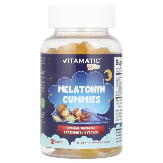 Основное фото товара Мелатонин, Kids Melatonin Gummies Pineapple & Passionfruit, 9