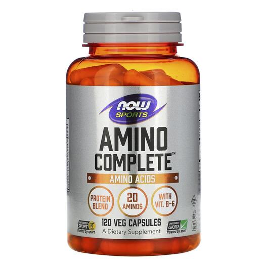 Основное фото товара Комплекс Аминокислот, Amino Complete Amino Acids, 120 капсул