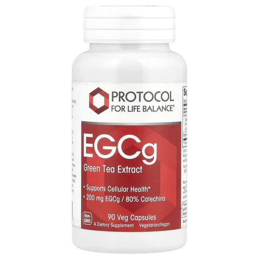 Основное фото товара Экстракт Зеленого Чая, EGCg Green Tea Extract 200 mg, 90 капсул