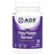 Mag Malate Renew Магний AOR 120 капсул