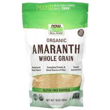 Амарант Amaranth Whole Grain NOW Foods 454 г Амарант Amaranth Whole Grain NOW Foods 454 г