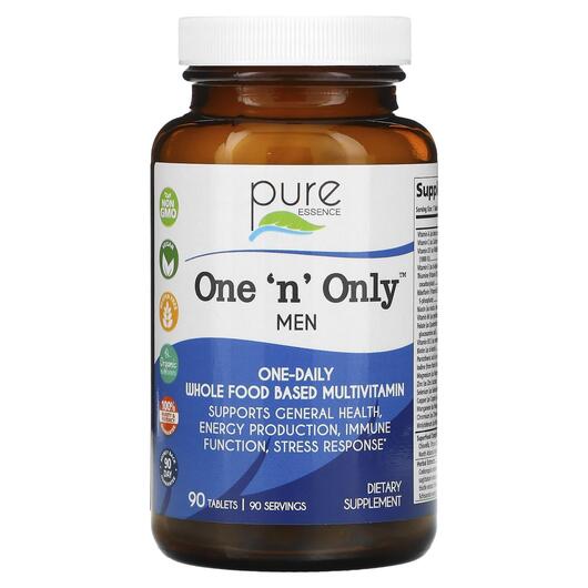 Основное фото товара One 'n' Only Men Multivitamin & Mineral Основное фото товара Pure Essence, Мультивитамины для мужчин, One 'n' Only M