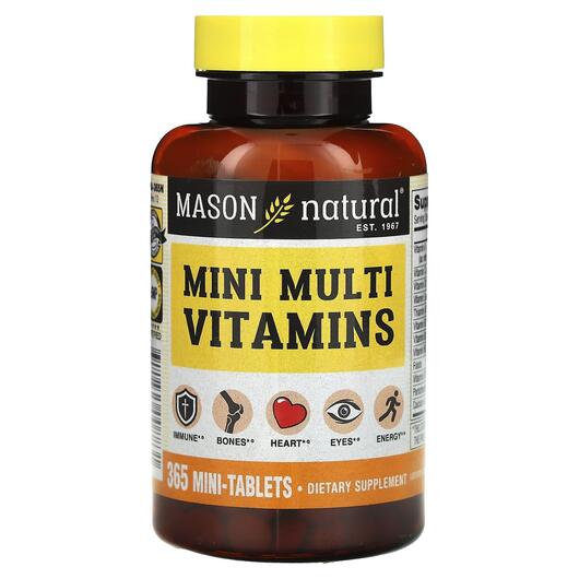 Основное фото товара Daily Multiple Vitamins Основное фото товара Mason, Мультивитамины, Daily Multiple Vitamins, 365 таблеток