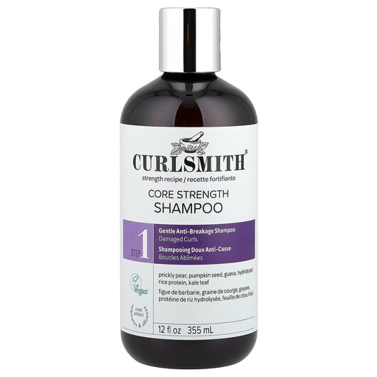 Основне фото товара Curlsmith, Core Strength Shampoo For Damaged Hair, Шампунь, 355 м