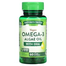 Vegan Omega-3 Algae Oil with DHA Веганская Омега-3