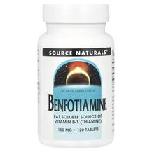 Бенфотіамін Benfotiamine 150 mg Source Naturals Бенфотіамін Benfotiamine 150 mg Source Naturals