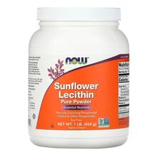 Лецитин з соняшнику Sunflower Lecithin Pure Powder NOW Лецитин з соняшнику Sunflower Lecithin Pure Powder NOW