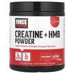 Фото товара Creatine + HMB Powder Unflavored Фото товара Force Factor, Креатин, Creatine + HMB Powder Unflavored, 250.8 г