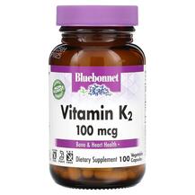 Vitamin K2 100 mcg Витамин K2 Bluebonnet Nutrition