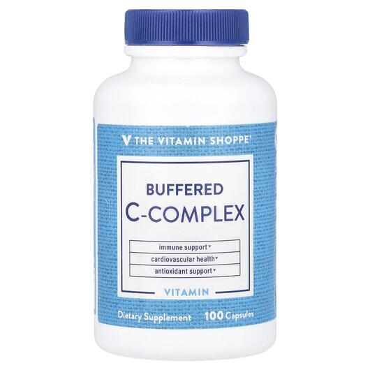 Основное фото товара Buffered C-Complex Основное фото товара TheVitaminShoppe, Витамин C, Buffered C-Complex, 100 капсул