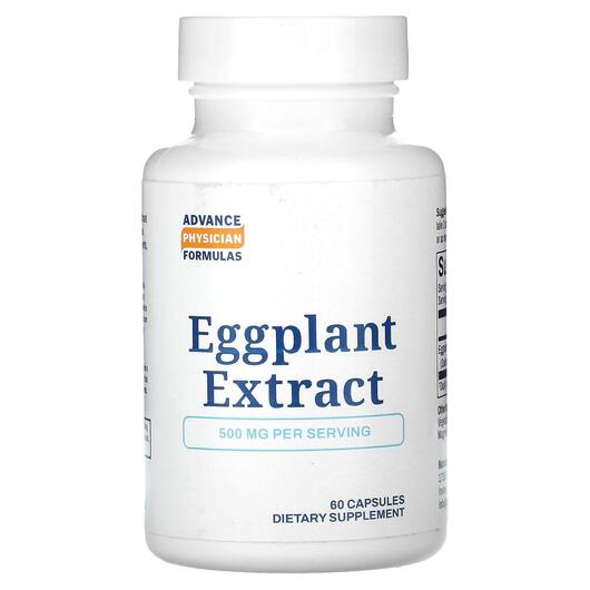 Основное фото товара Баклажан, Eggplant Extract 500 mg, 60 капсул