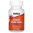 Фото товара Liquid Multi Gels Фото товара NOW Foods, Мультивитамины, Liquid Multi Gels, 60 капсул