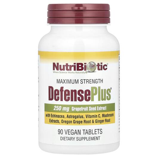Основное фото товара DefensePlus 250 mg Grapefruit Seed Extract Основное фото товара DefensePlus 250 mg Grapefruit Seed, Экстракт семян грейпфрута, 90