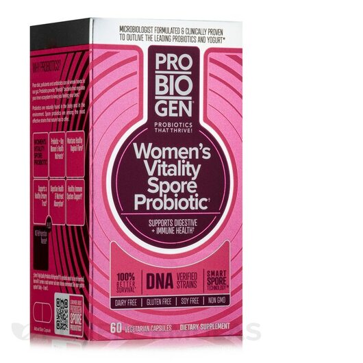 Основне фото товара Women's Vitality Spore Probiotic, Пробіотики для жінок, 60 к
