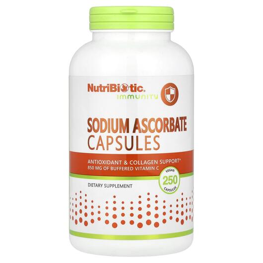 Основне фото товара Immunity Sodium Ascorbate Основне фото товара Immunity Sodium Ascorbate, Вітамін C Аскорбат Натрію, 250 капсул
