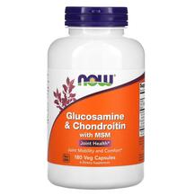 Глюкозамін з МСМ Glucosamine Chondroitin MSM NOW Foods Глюкозамін з МСМ Glucosamine Chondroitin MSM NOW Foods