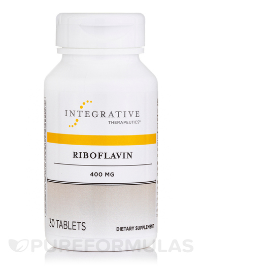 Основное фото товара Riboflavin 400 mg Основное фото товара Витамин B2 Рибофлавин, Riboflavin 400 mg, 30 таблеток