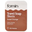 Фото товара Travel Soap Sheets Sweet Orange Фото товара Fomin, Мыло, Travel Soap Sheets Sweet Orange, 100 Sheets