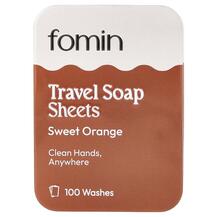 Мило Travel Soap Sheets Sweet Orange Fomin 100 Sheets Мило Travel Soap Sheets Sweet Orange Fomin 100 Sheets