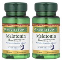 Melatonin 10 mg Мелатонин 10 мг Nature's Bounty