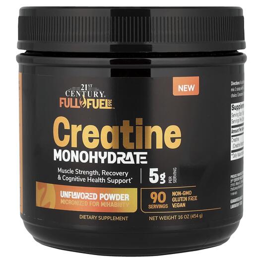 Основне фото товара Full Fuel 365 Creatine Monohydrate Unflavored, Креатин, 454 г
