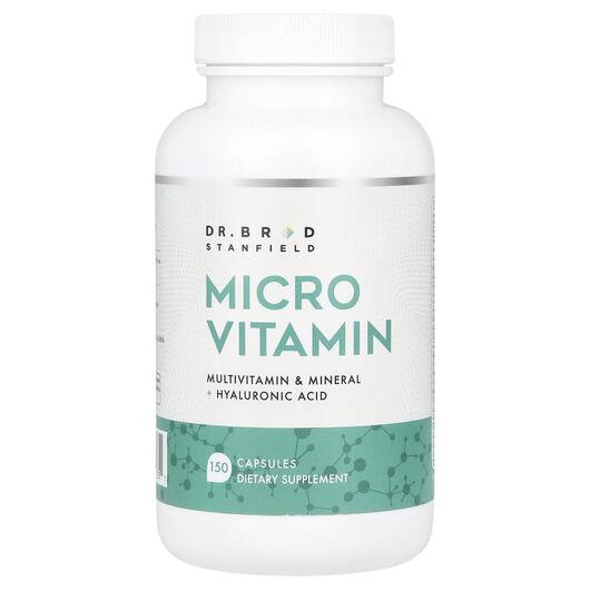 Основне фото товара Micro Vitamin Основне фото товара Dr. Brad, Micro Vitamin, Мультивітаміни, 150 капсул